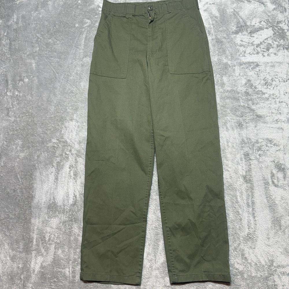 Vintage 1980 US Army OG-507 Utility Trousers Pants Glenn Berry 32x31 Fits 30x31